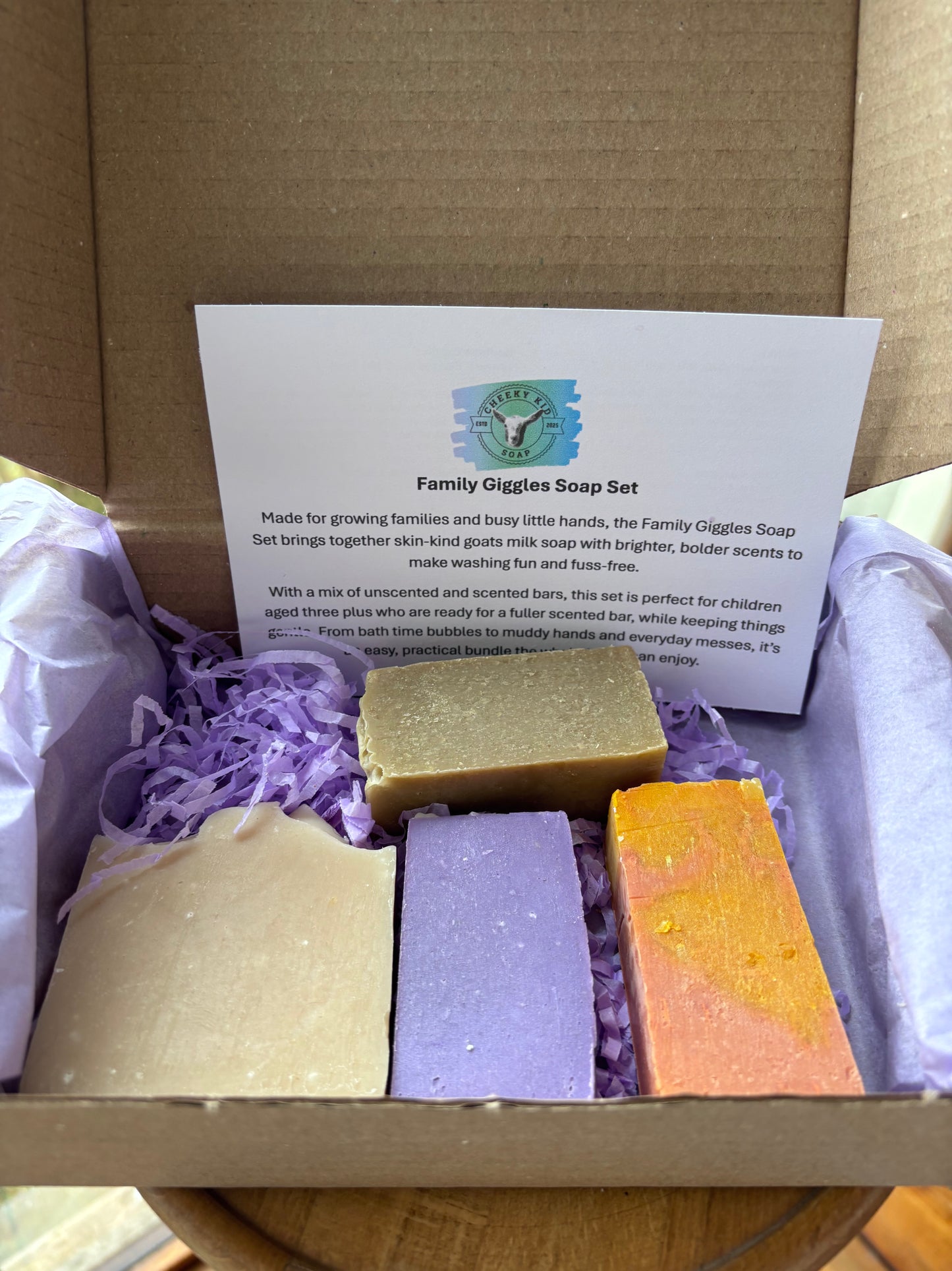 Family Giggles Soap Set