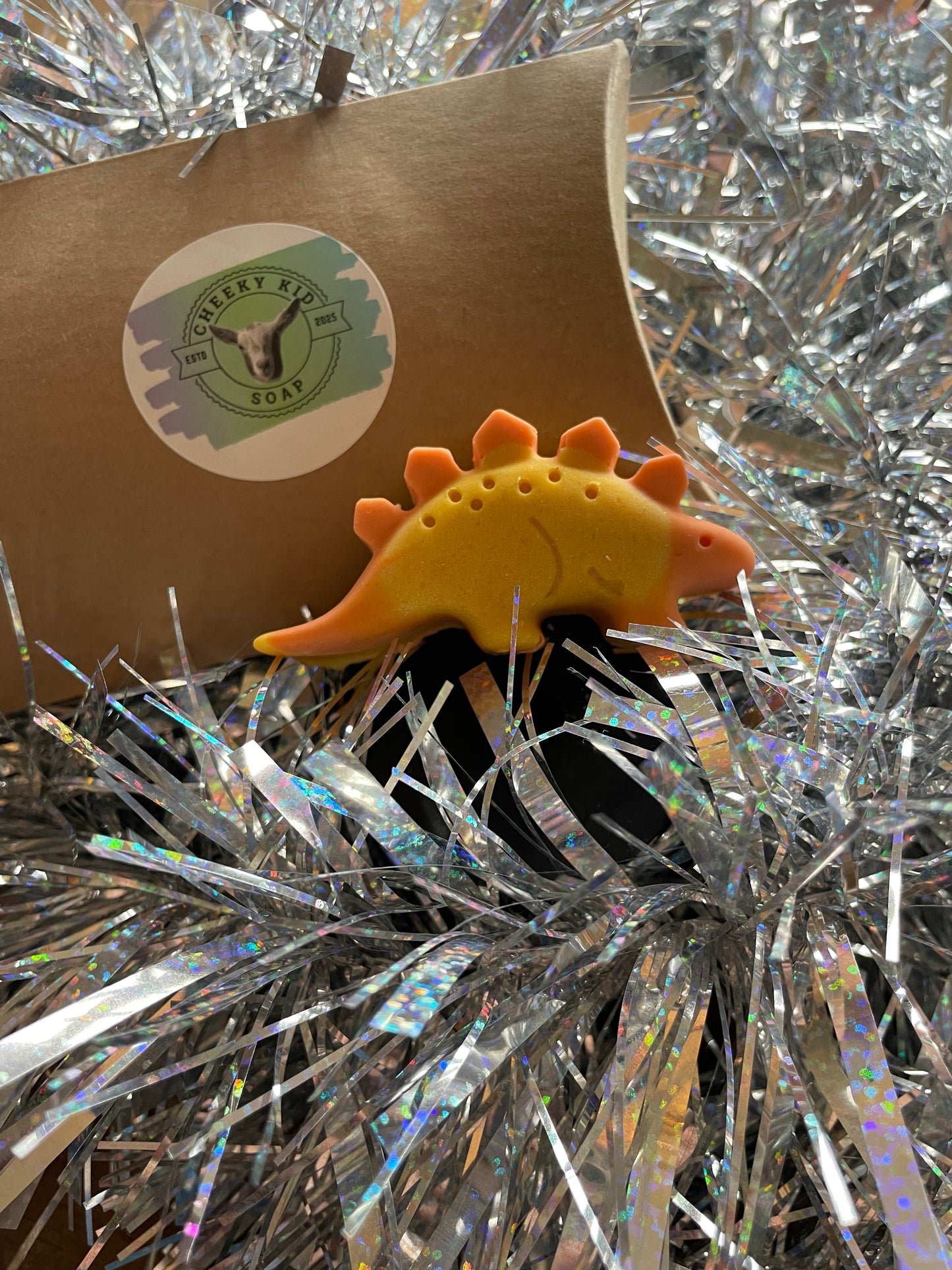 Citrus Tinsel Dinosaur