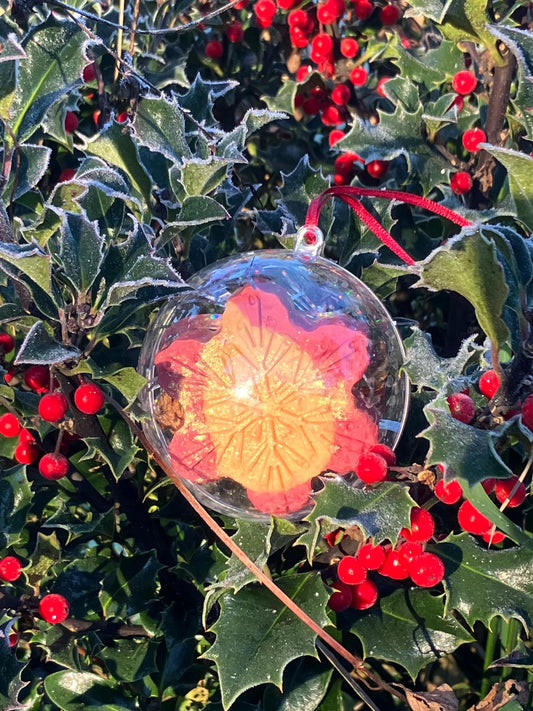 Christmas Spice Snowflake Bauble